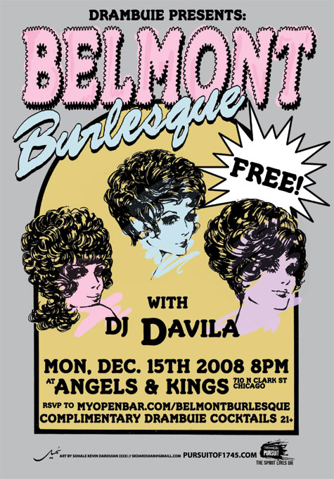 Drambuie Presents Belmont Burlesque Dec.15
