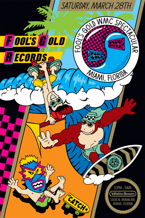 Fool’s Gold WMC White Room Miami Take Over Spectacular!