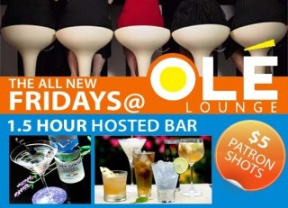 Ole Lounge Friday Nights Open Bar (CHI)